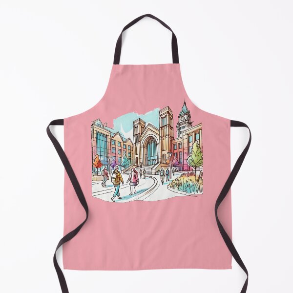 Item preview, York University Campus 3D Sketch - Vibrant Student Life and Architecture designed and sold by PaintMeWorld.