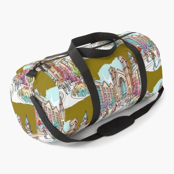 Item preview, York University Campus 3D Sketch - Vibrant Student Life and Architecture designed and sold by PaintMeWorld.