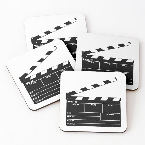 Item preview, Clapper Board Illustration  designed and sold by Over & Out Designs .