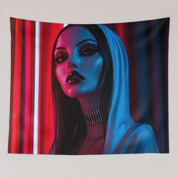 Item preview, Black Light Nun designed and sold by CursedbyLilith.