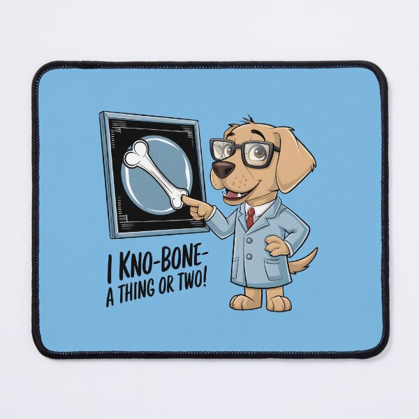 Item preview, I knobone a thing or two funny dogtor designed and sold by FriendlyLlama.