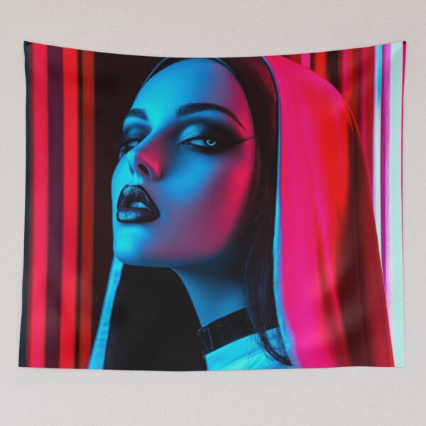 Item preview, Black Light Nun designed and sold by CursedbyLilith.