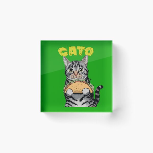 Item preview, CATO Cat Taco Graphic designed and sold by chrstnslts.