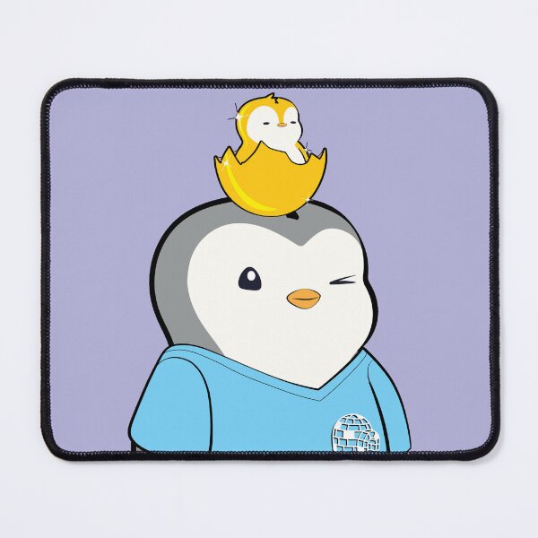 Item preview, Pudgy Penguin Pocket Logo #5971 designed and sold by OpenSeahub.