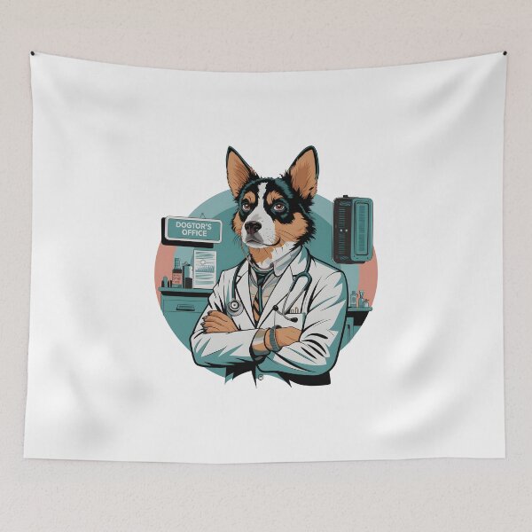 Item preview, Trust me im a dogtor cute dog designed and sold by FriendlyLlama.