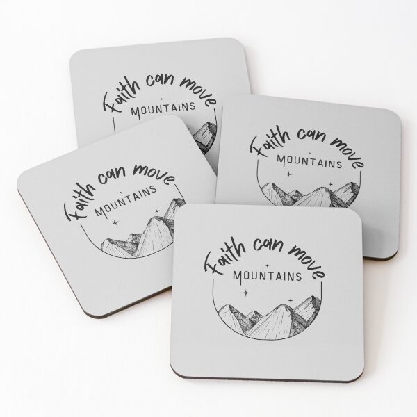 Item preview, Faith Can Move Mountains designed and sold by kmiDigitalHub.