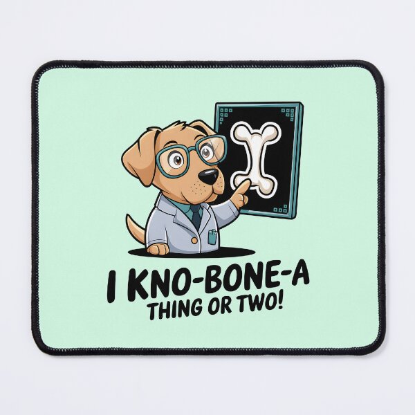 Item preview, I knobone a thing or two funny dogtor designed and sold by FriendlyLlama.