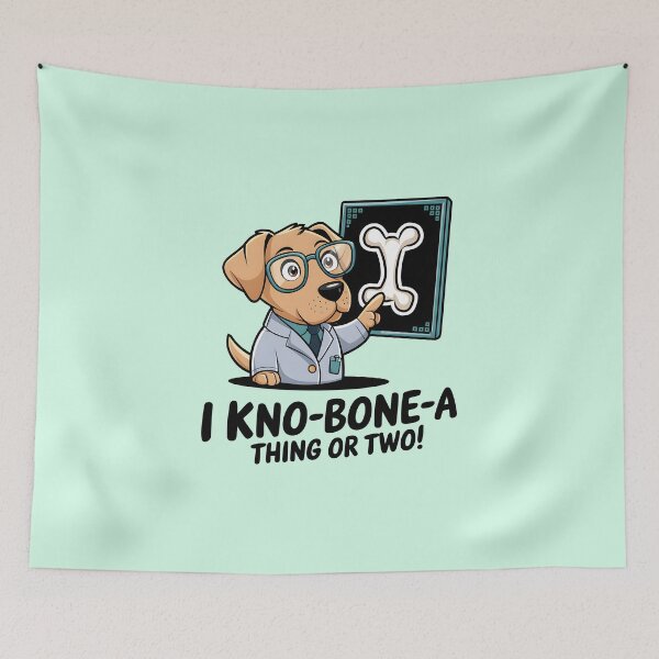 Item preview, I knobone a thing or two funny dogtor designed and sold by FriendlyLlama.