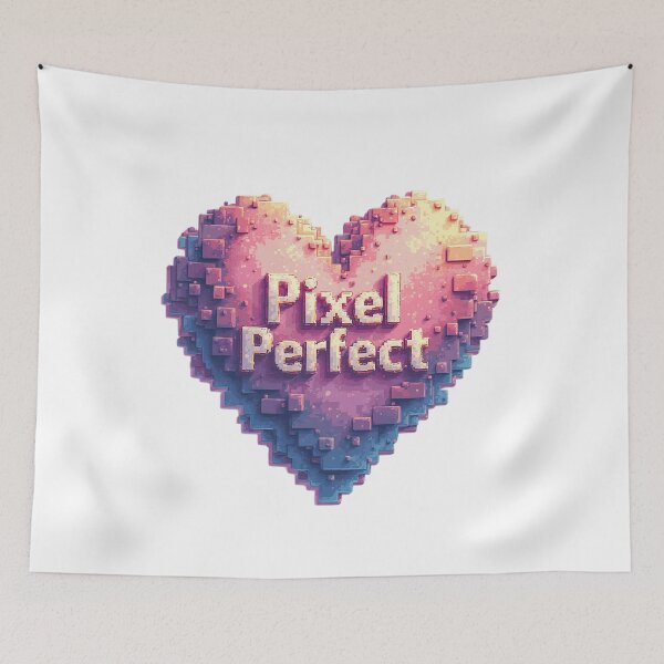Item preview, Pixel Perfect Retro Heart 8-Bit Art Design for Gamers and Nostalgia Lovers designed and sold by pixelpopplanet.