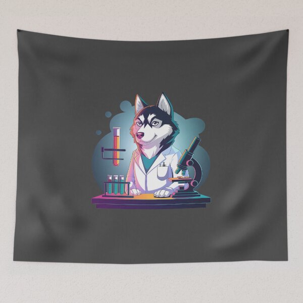 Item preview, Trust me im a dogtor funny husky designed and sold by FriendlyLlama.