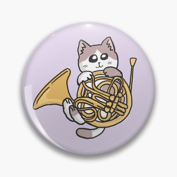 Item preview, French Horn Beige Cat designed and sold by Aweberry.