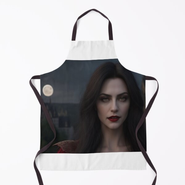 Item preview, Vampire Gothic Girl Behind Moon designed and sold by highplacidity.