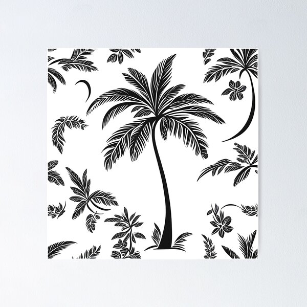 Item preview, palms decorative 3  designed and sold by AA-designstore.