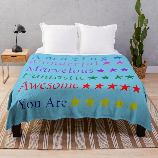 Item preview, Amazing You Are, Inspirational Colorful Words designed and sold by WD-Artist.