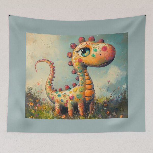 Item preview, Dinosaur II: Green Eyed Dino designed and sold by SoundsoftheSun.