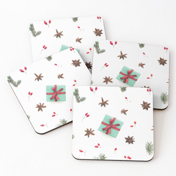 Artikelvorschau, Festliches Weihnachtsgeschenk-Musterdesign entworfen und verkauft von PNGShop.