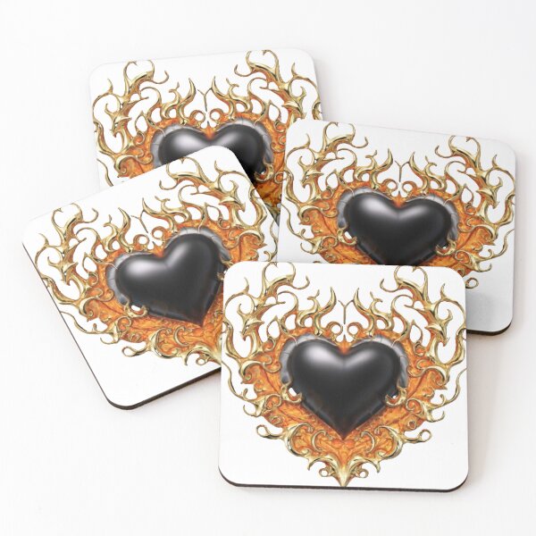 Item preview, Heart of Flames" / "Coração em Chamas designed and sold by debbiebento.
