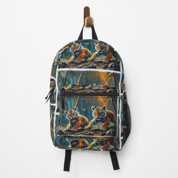 Item preview, Tiger Cubs in Magical Jungle designed and sold by NaturePrints.