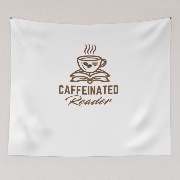Item preview, Caffeinated Reader, For Book Lovers Who Run on Coffee and Stories,Celebrate the Joy of Reading with a Caffeine,daily dad's coffee,author gift designed and sold by ANTHAR.