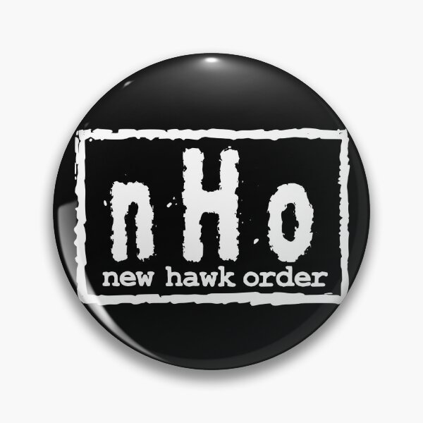 Item preview, New Hawk Order NWO Style Logo Art Sticker - White Color designed and sold by Punkfan91.