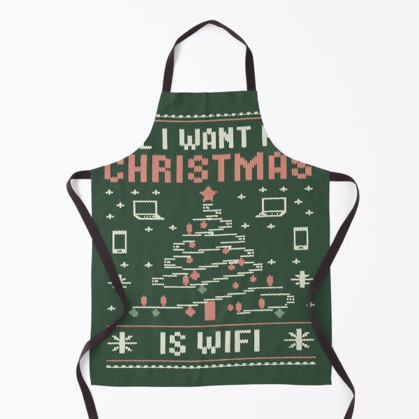 Item preview, Funny Christmas - All I Want for Christmas is WiFi designed and sold by Velustro Shop.