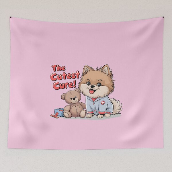 Item preview, The cutest cure sweet pomeranian designed and sold by FriendlyLlama.