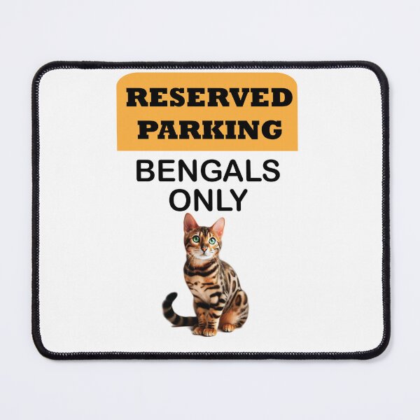 Item preview, Reserved Parking Bengals Only  designed and sold by morbidcandyboutique .