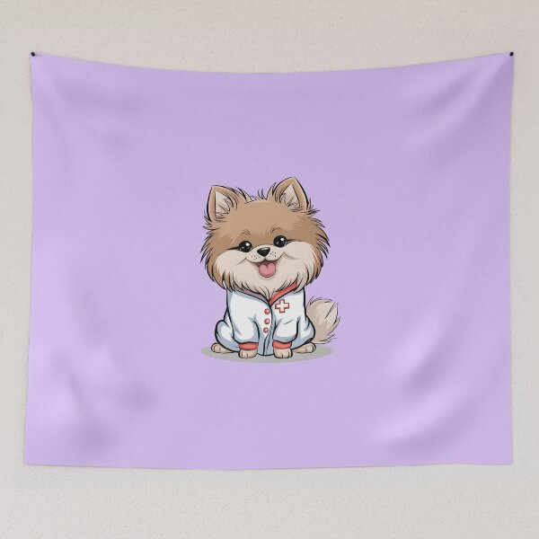 Item preview, The cutest cure sweet pomeranian designed and sold by FriendlyLlama.