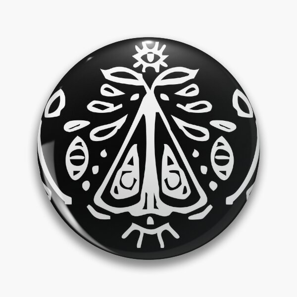 Item preview, Occult Moth Stamp (White) designed and sold by sleepyhenry.