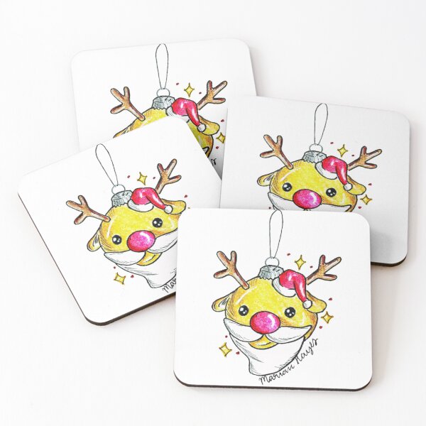 Item preview, Santa Rudolph Ornament designed and sold by Marian Hayes.