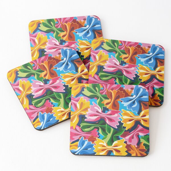 Item preview, Farfelle Pasta Bowtie Pop Art 3 designed and sold by AstroRisq.
