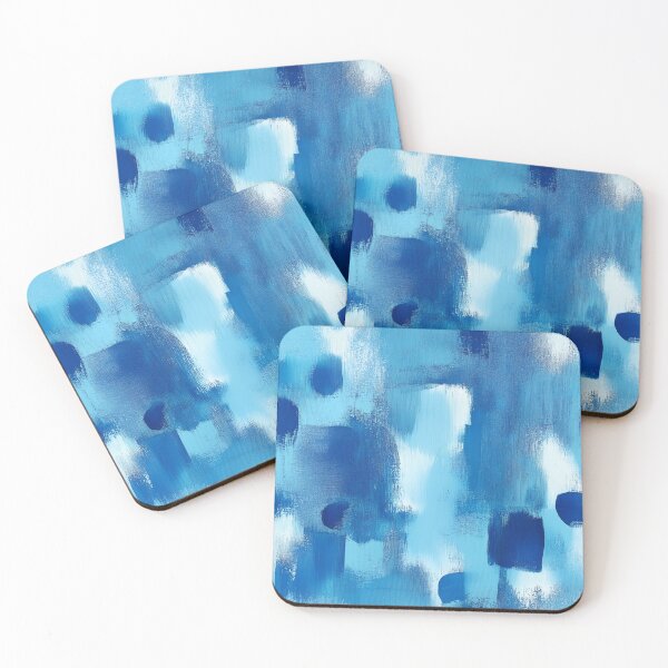 Item preview, Abstract Painting in Blue designed and sold by NordwestArt.