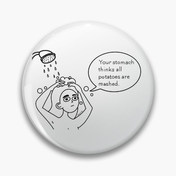 Item preview, Shower Thoughts designed and sold by angrystickergal.