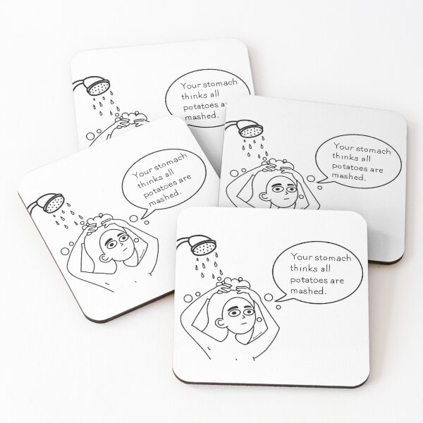 Item preview, Shower Thoughts designed and sold by angrystickergal.