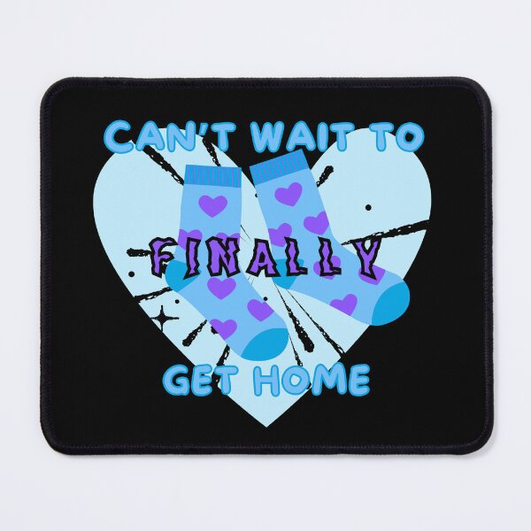 Item preview, Can't wait to FINALLY Get home (Blue) designed and sold by 24annie24.
