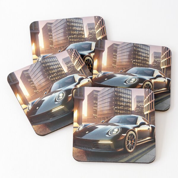 Item preview, "Urban Elegance: The Ultimate Sports Car at Sunset" designed and sold by philpace.