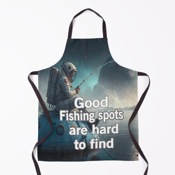 Item preview, Good Fishing Spots Are Hard To Find designed and sold by Surreallytee.