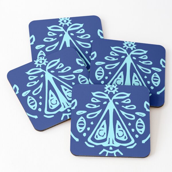 Item preview, Occult Moth Stamp (Light Blue) designed and sold by sleepyhenry.