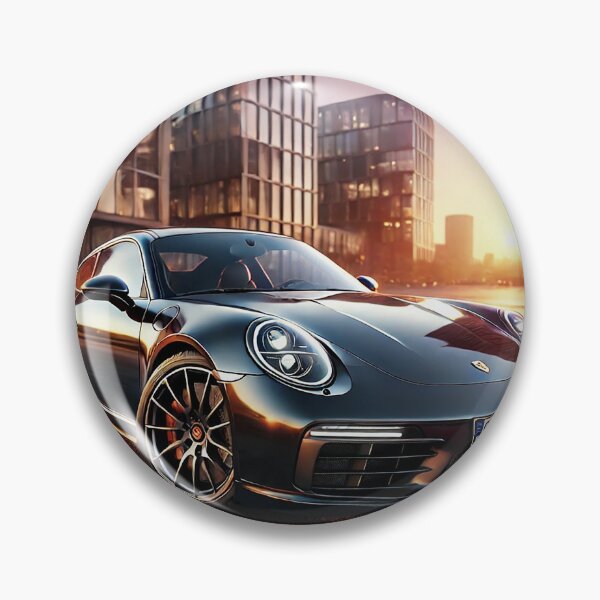 Item preview, "Timeless Luxury: A Sports Car in the Heart of the City" designed and sold by philpace.