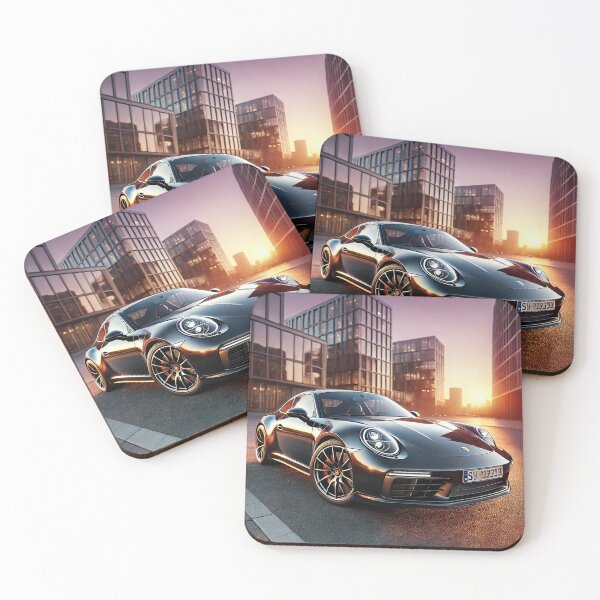 Item preview, "Timeless Luxury: A Sports Car in the Heart of the City" designed and sold by philpace.