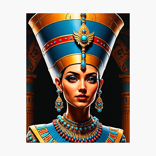 Item preview, Nefertiti Queen Of Egypt designed and sold by TheArtOfPat.