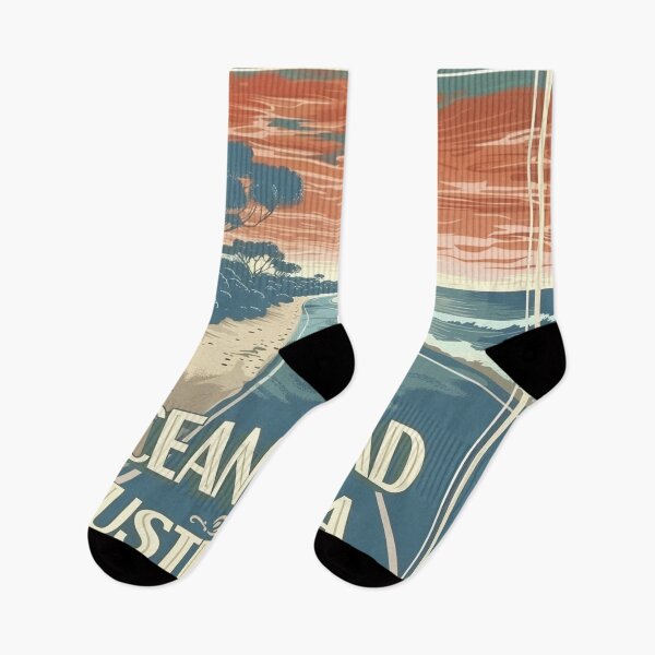 Item preview, Great Ocean Road Retro Poster 1 designed and sold by AstroRisq.