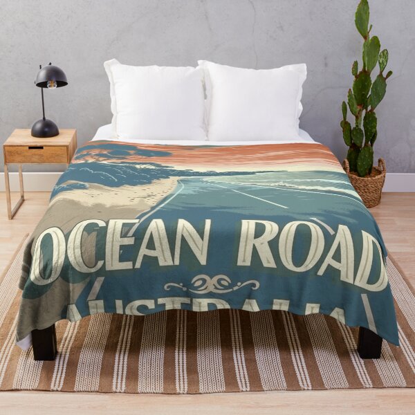 Item preview, Great Ocean Road Retro Poster 1 designed and sold by AstroRisq.