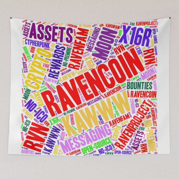 Item preview, Raven Words Sticker Bomb designed and sold by ravencoin.