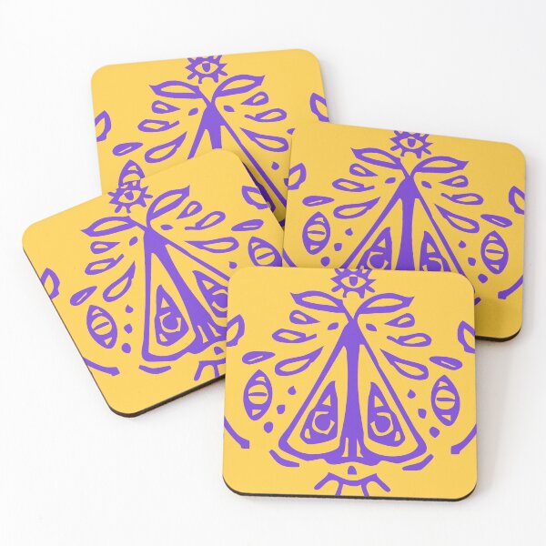 Item preview, Occult Moth Stamp (Purple) designed and sold by sleepyhenry.