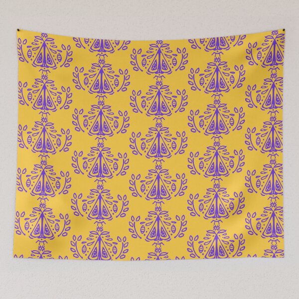 Item preview, Occult Moth Stamp (Purple) designed and sold by sleepyhenry.