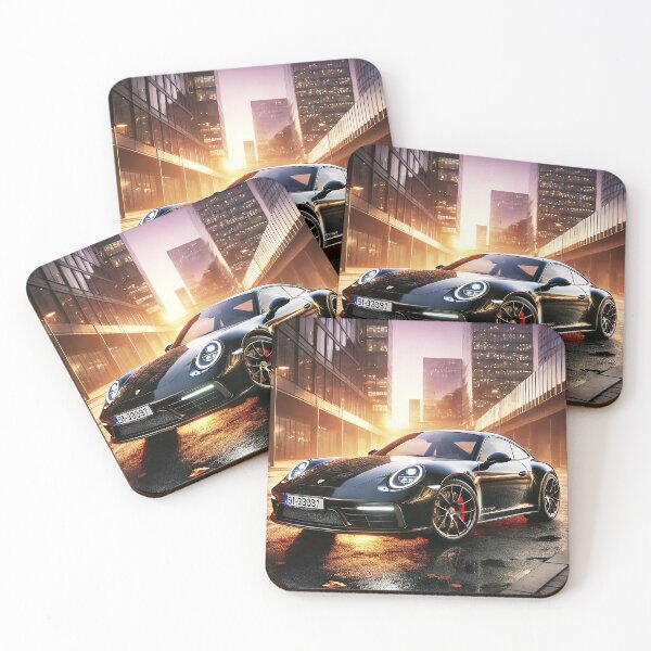 Item preview, "Golden Hour Majesty: A Symphony of Speed and Elegance" designed and sold by philpace.