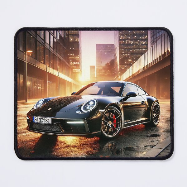 Item preview, "Golden Hour Majesty: A Symphony of Speed and Elegance" designed and sold by philpace.