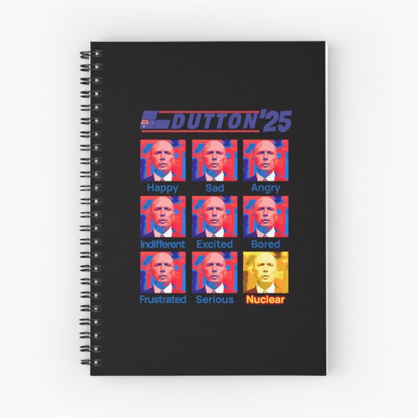 Item preview, Peter Dutton Liberal Party Australia Nuclear Energy Parody design designed and sold by CoolCrazyQuirky.
