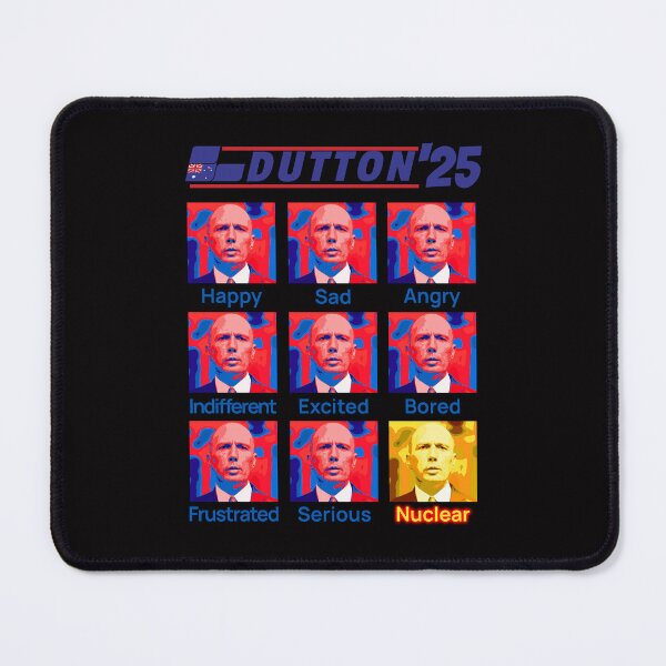 Item preview, Peter Dutton Liberal Party Australia Nuclear Energy Parody design designed and sold by CoolCrazyQuirky.